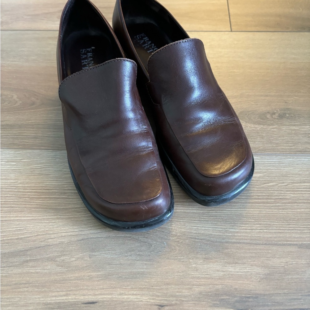 Brown Leather Loafers